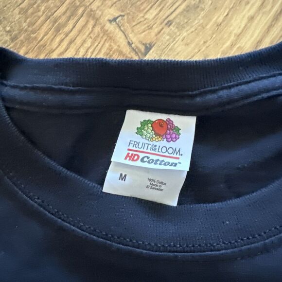 Vtg DARE Fruit Of The Loom‎ Keep Kids Off Drugs American Flag Red White Blue - Picture 4 of 7